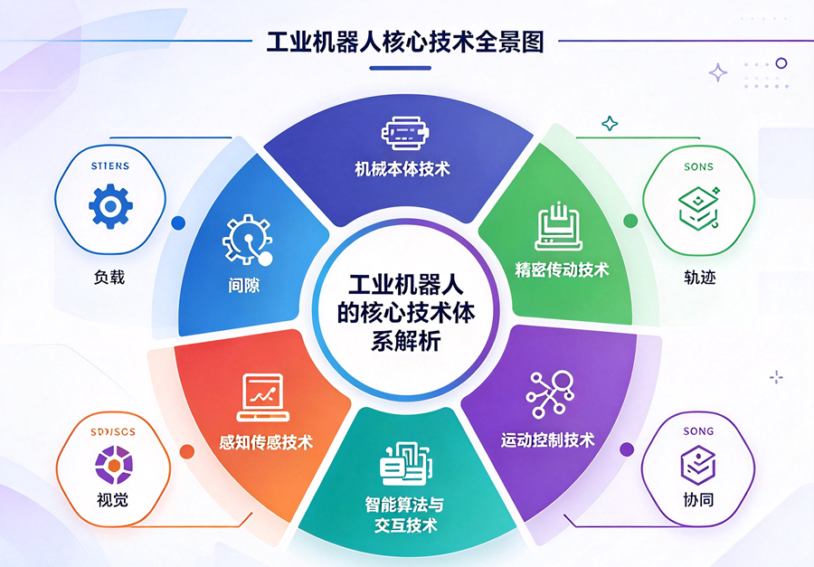 工业机器人的核心技术体系解析
