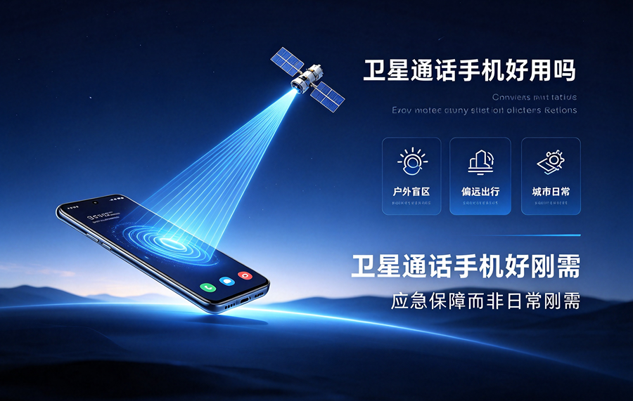 卫星通话手机好用吗？理性看清实用价值与使用边界