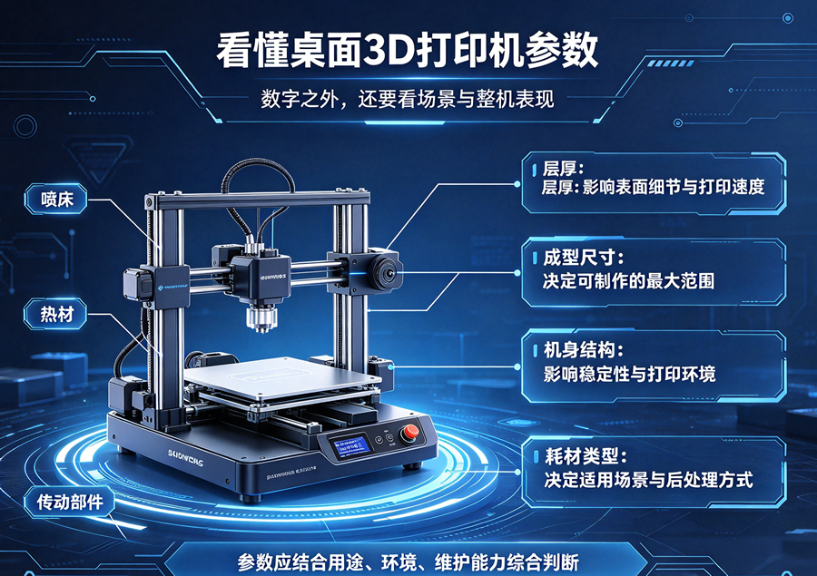 新手入坑 3D 打印，桌面机选购要点整理